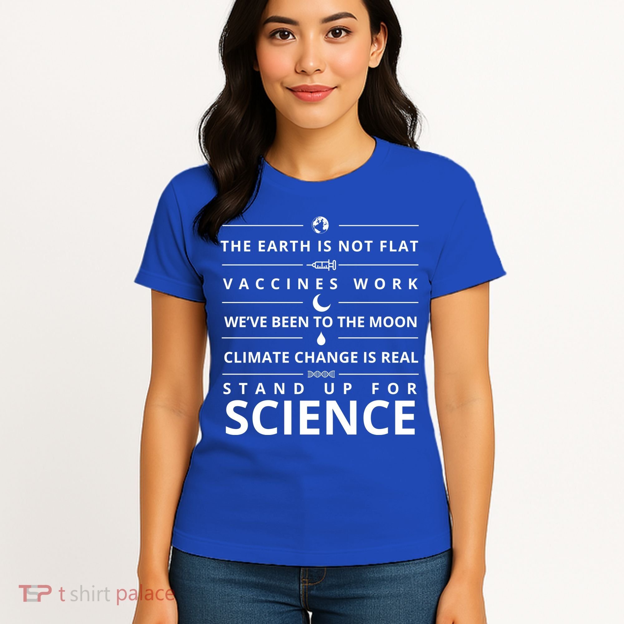Stand Up For Science Quote Women's T-Shirt