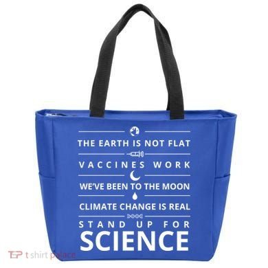 Stand Up For Science Quote Tote Bag