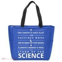 Stand Up For Science Quote Tote Bag thumb 0
