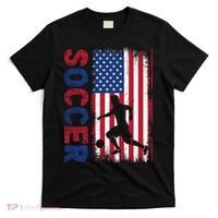 Soccer Usa Flag For Soccer Lover Gift T-Shirt thumb 0