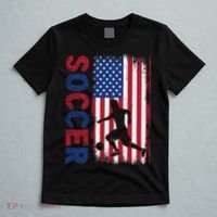 Soccer Usa Flag For Soccer Lover Gift T-Shirt thumb 5