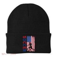 Soccer Usa Flag For Soccer Lover Gift Beanie thumb 0