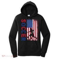 Soccer Usa Flag For Soccer Lover Gift Women's Hoodie thumb 0