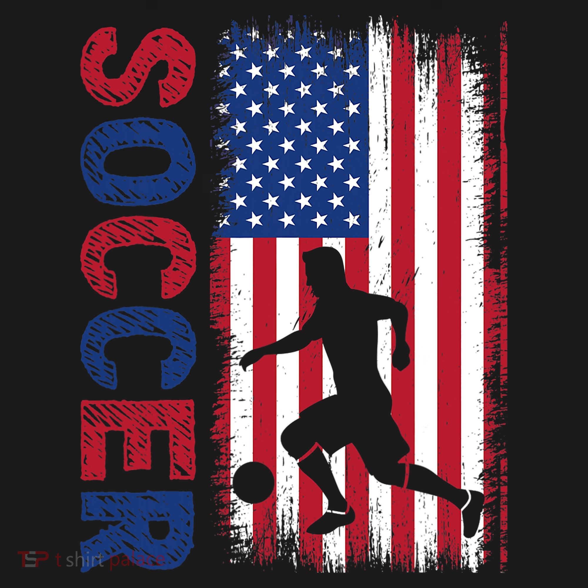 Soccer Usa Flag For Soccer Lover Gift Women's Hoodie