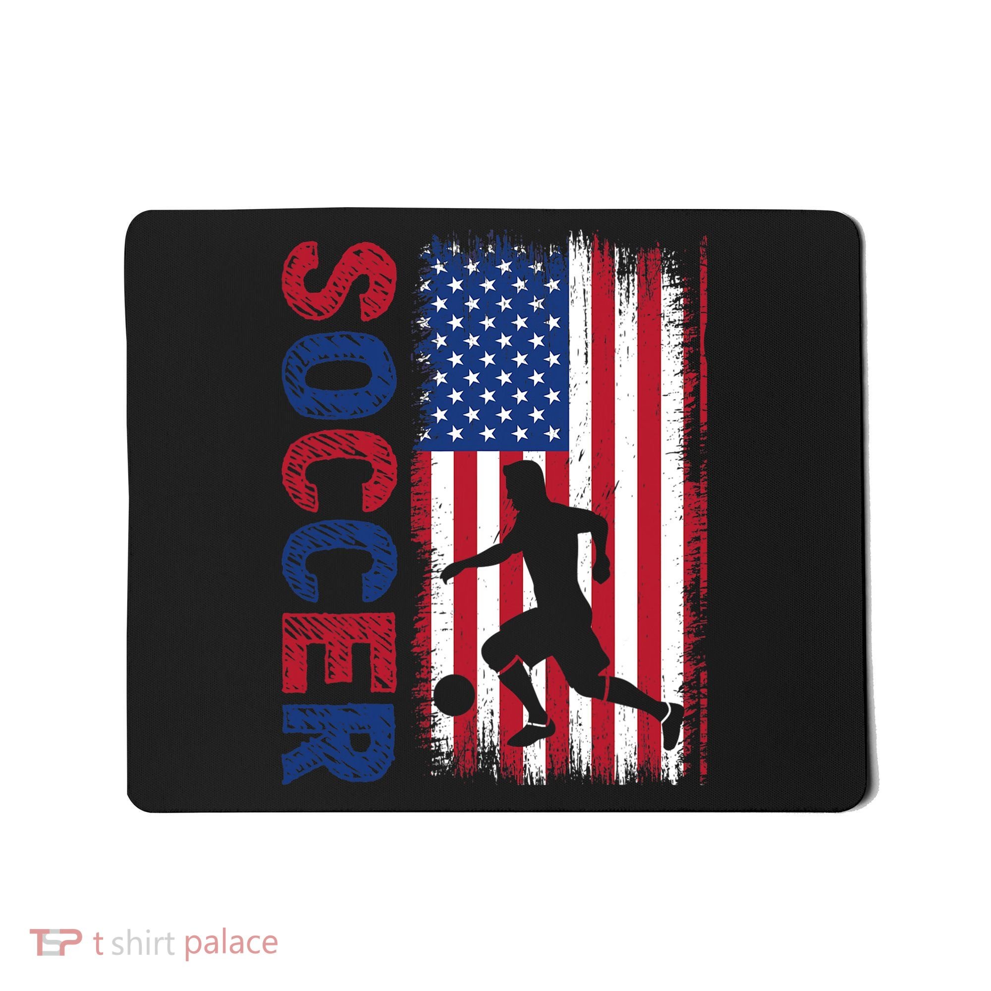 Soccer Usa Flag For Soccer Lover Gift Mousepad