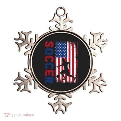 Soccer Usa Flag For Soccer Lover Gift Ornament