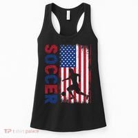Soccer Usa Flag For Soccer Lover Gift Women's Tank Top thumb 0