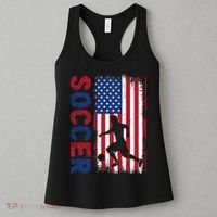 Soccer Usa Flag For Soccer Lover Gift Women's Tank Top thumb 3