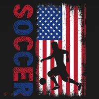 Soccer Usa Flag For Soccer Lover Gift Women's Tank Top thumb 5