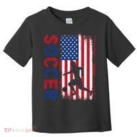 Soccer Usa Flag For Soccer Lover Gift Toddler T-Shirt thumb 0
