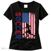 Soccer Usa Flag For Soccer Lover Gift Women's T-Shirt thumb 0