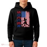 Soccer Usa Flag For Soccer Lover Gift Kids Hoodie thumb 4