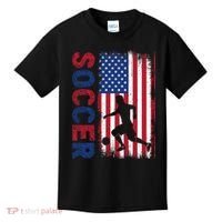 Soccer Usa Flag For Soccer Lover Gift Kids T-Shirt thumb 0