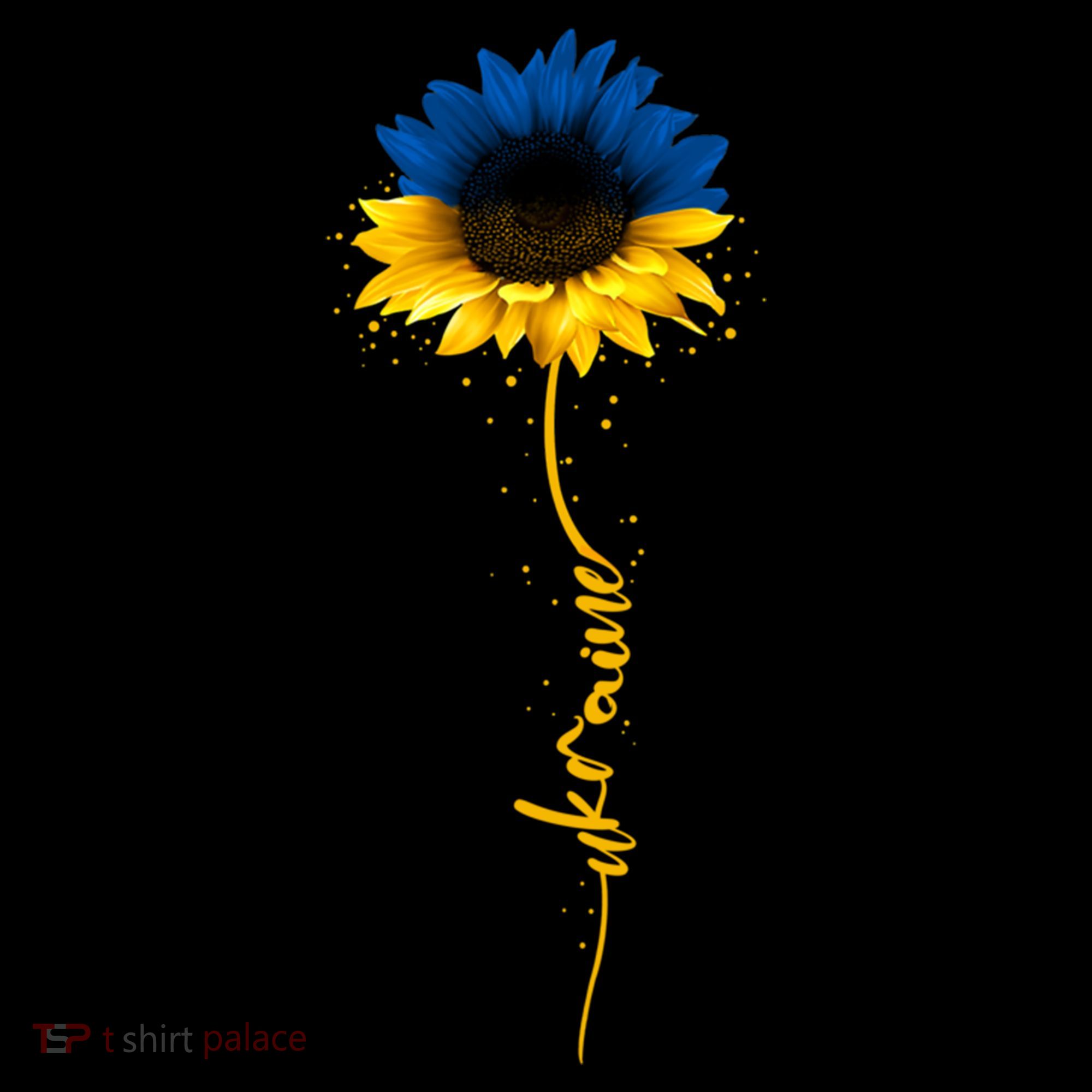 Sunflower Ukrainian Flag Tee I Stand With Ukraine Peace Meaningful Gift Coffee Mug