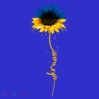 Sunflower Ukrainian Flag Tee I Stand With Ukraine Peace Meaningful Gift Mousepad thumb 1