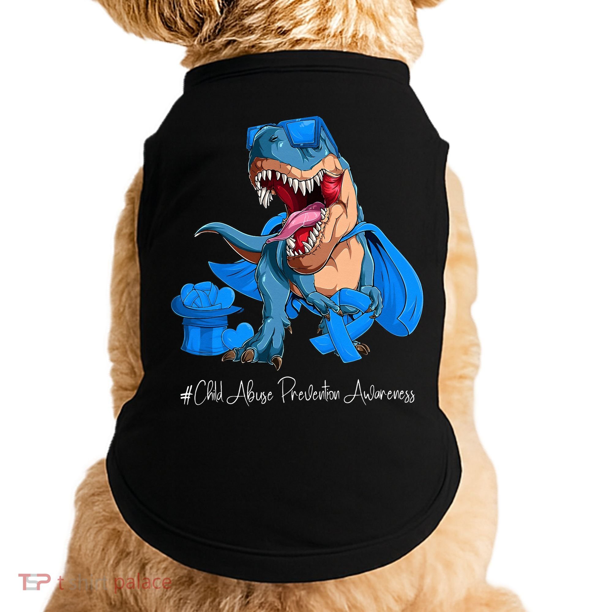 Speaking Up For Those Who Cant CHILDABUSEAWARENESS Doggie Tank