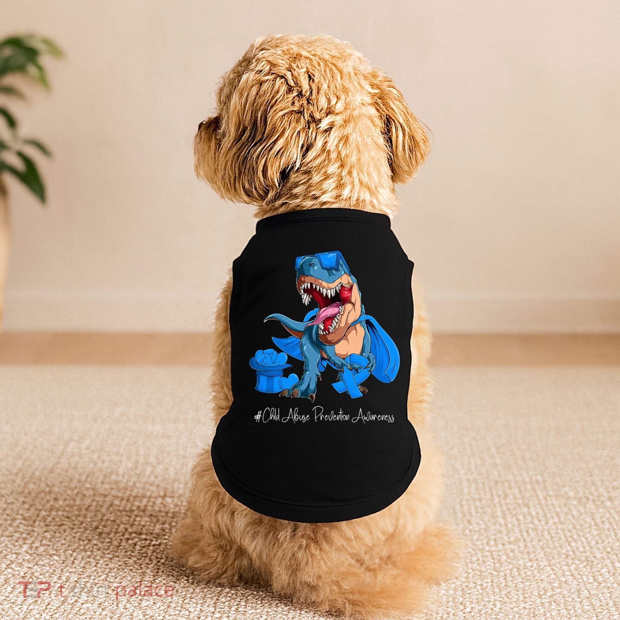 Speaking Up For Those Who Cant CHILDABUSEAWARENESS Doggie Tank