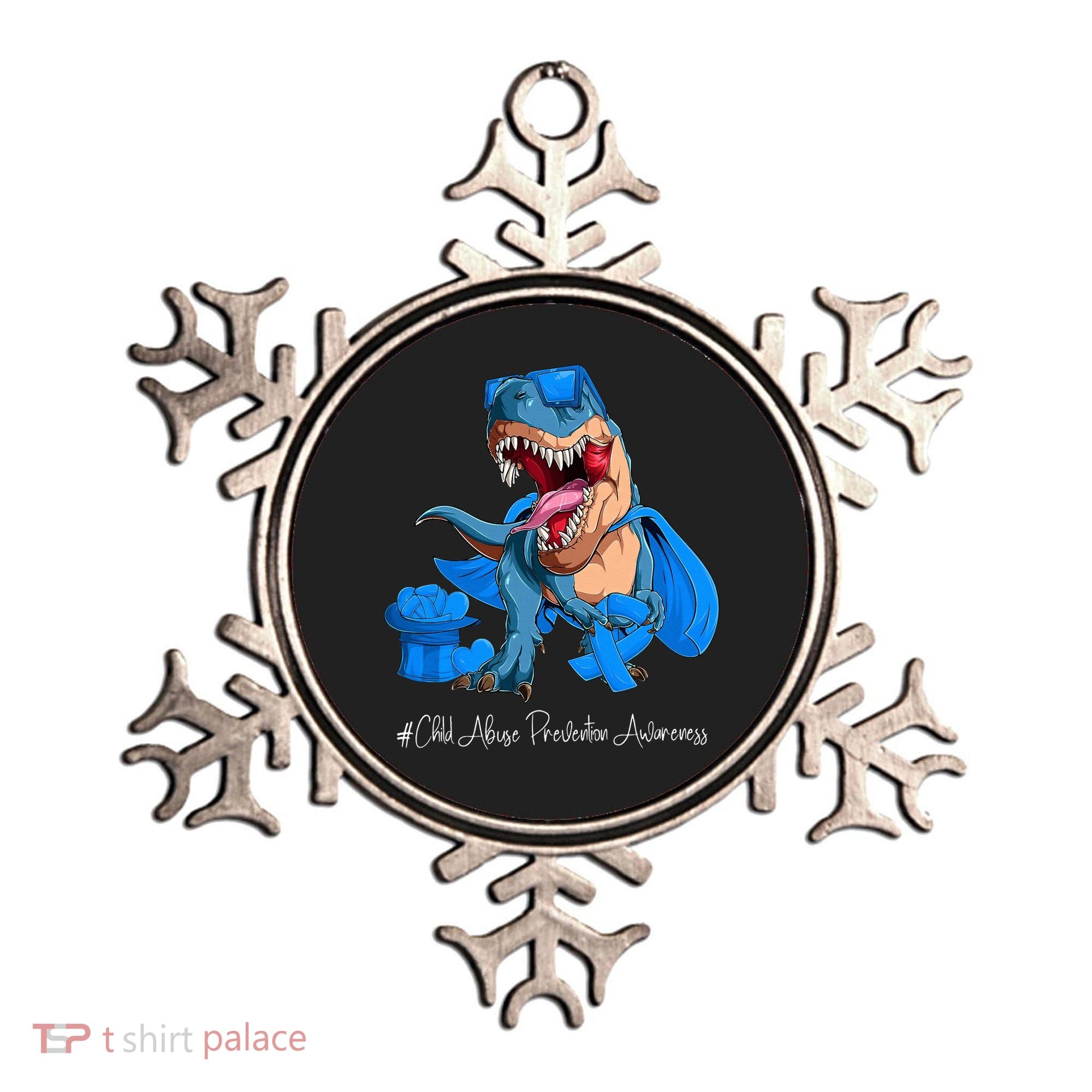 Speaking Up For Those Who Cant CHILDABUSEAWARENESS Ornament