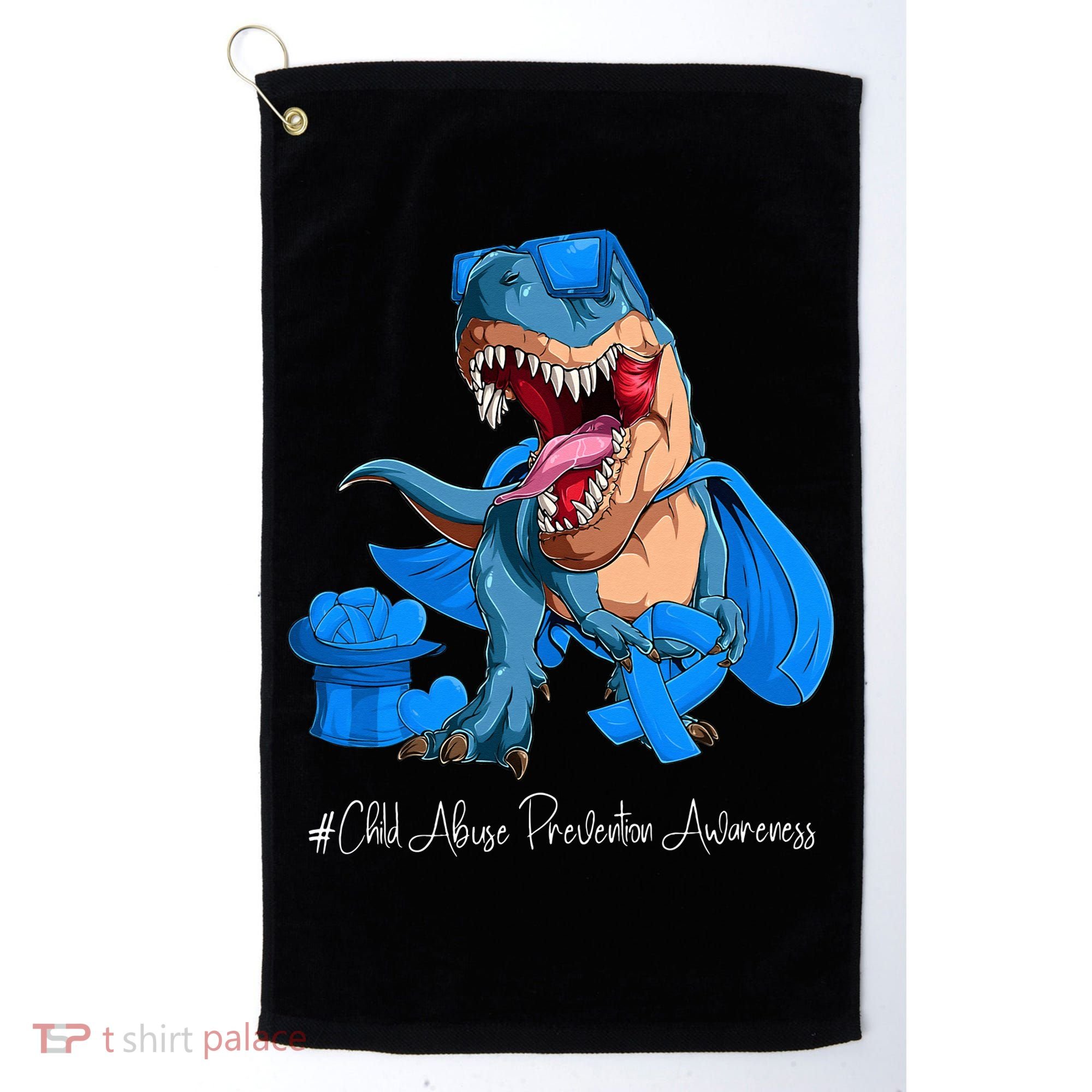 Speaking Up For Those Who Cant CHILDABUSEAWARENESS Golf Towel