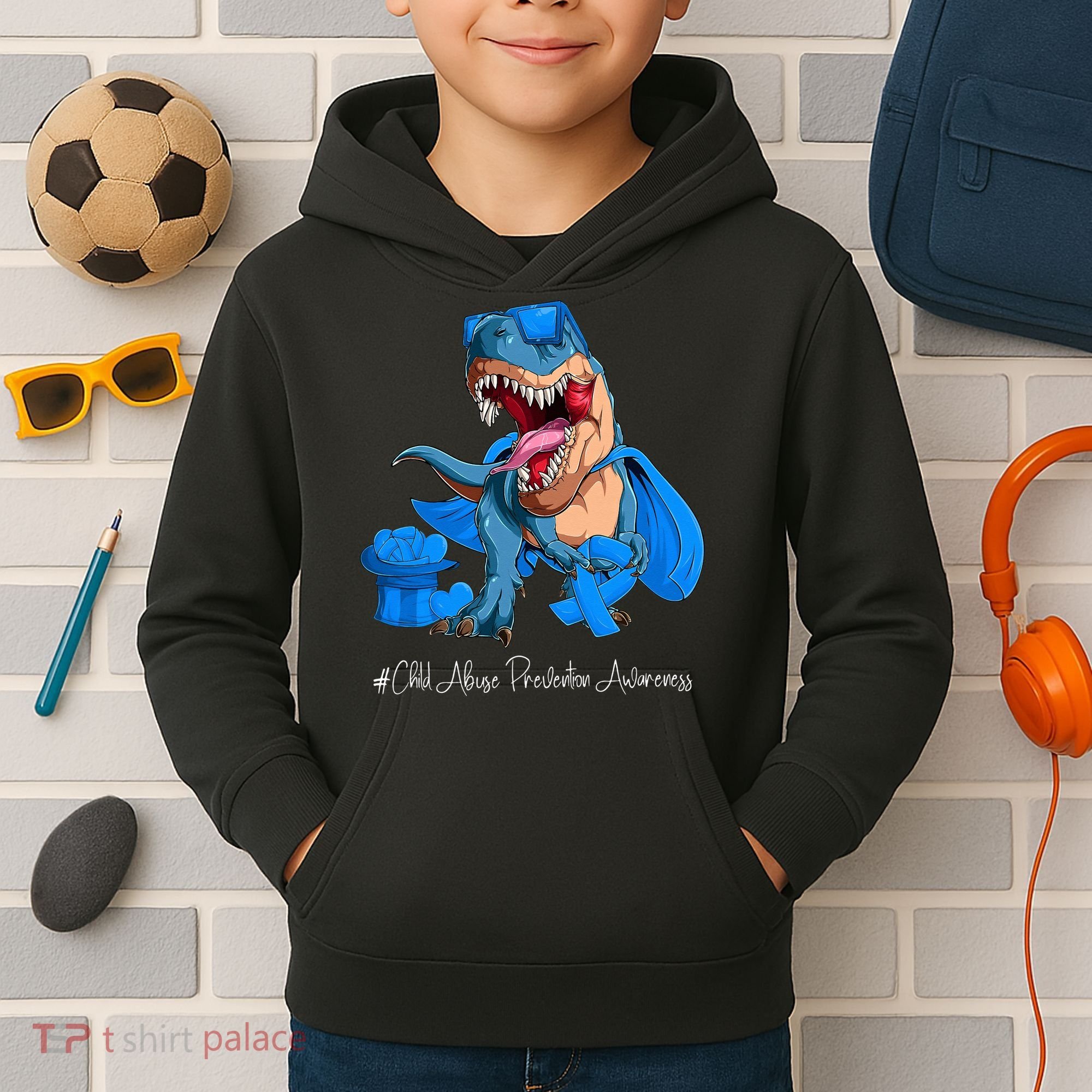 Speaking Up For Those Who Cant CHILDABUSEAWARENESS Kids Hoodie