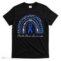 Stand Up For Children Child Abuse Prevention Month T-Shirt thumb 0