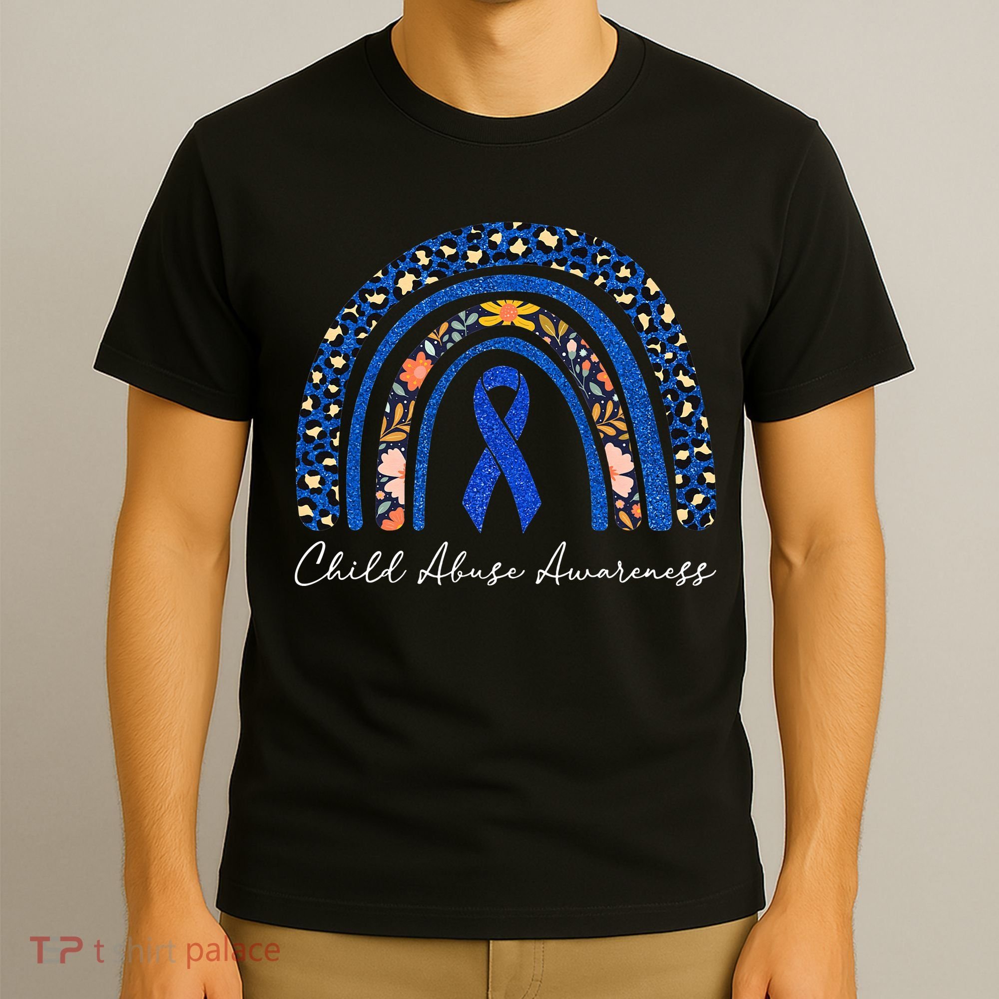 Stand Up For Children Child Abuse Prevention Month T-Shirt