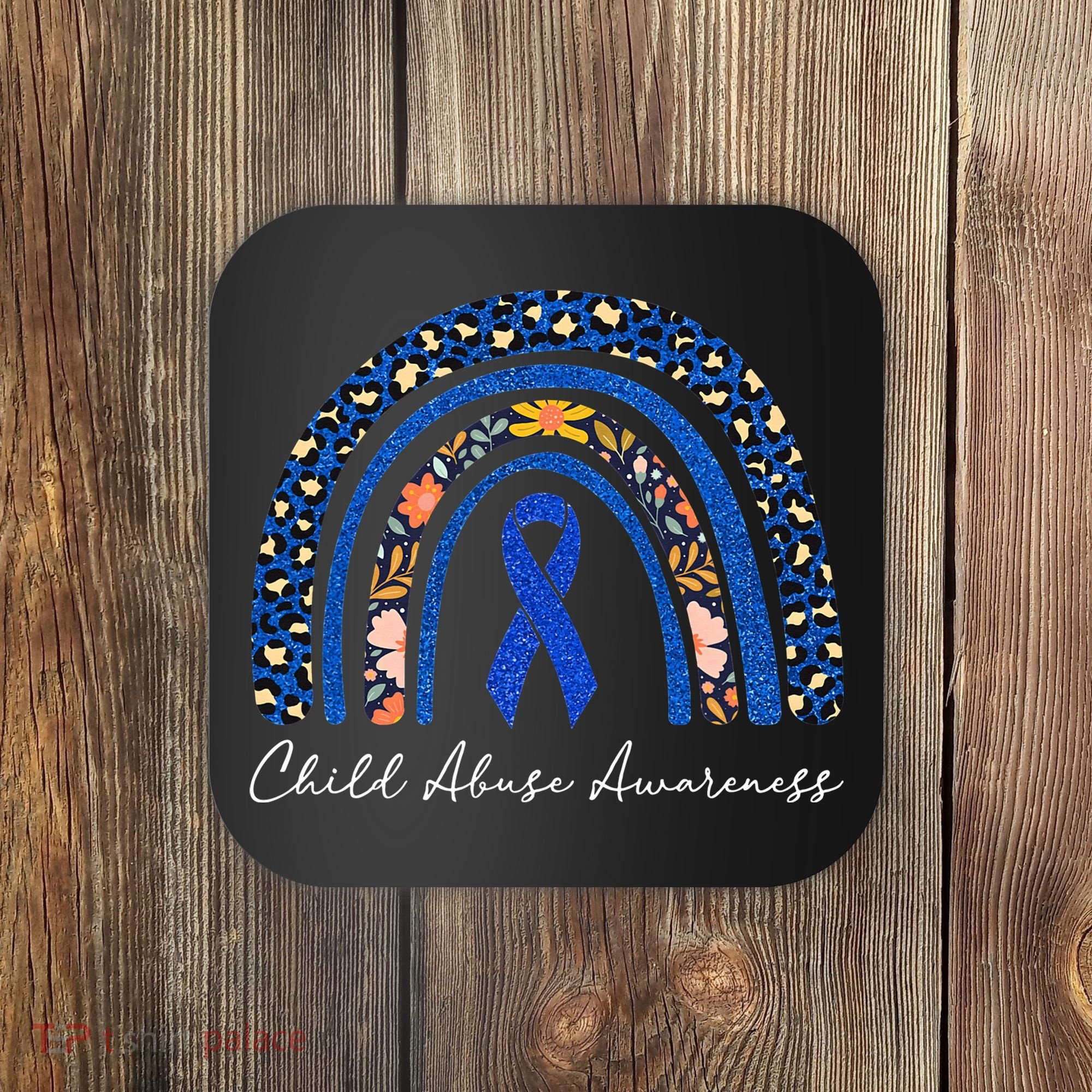 Stand Up For Children Child Abuse Prevention Month Coaster