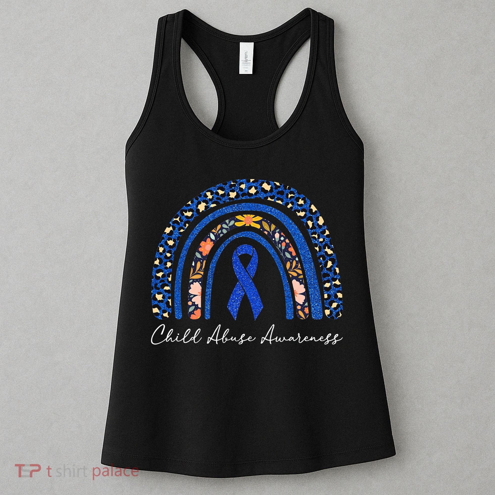 Stand Up For Children Child Abuse Prevention Month Women's Tank Top
