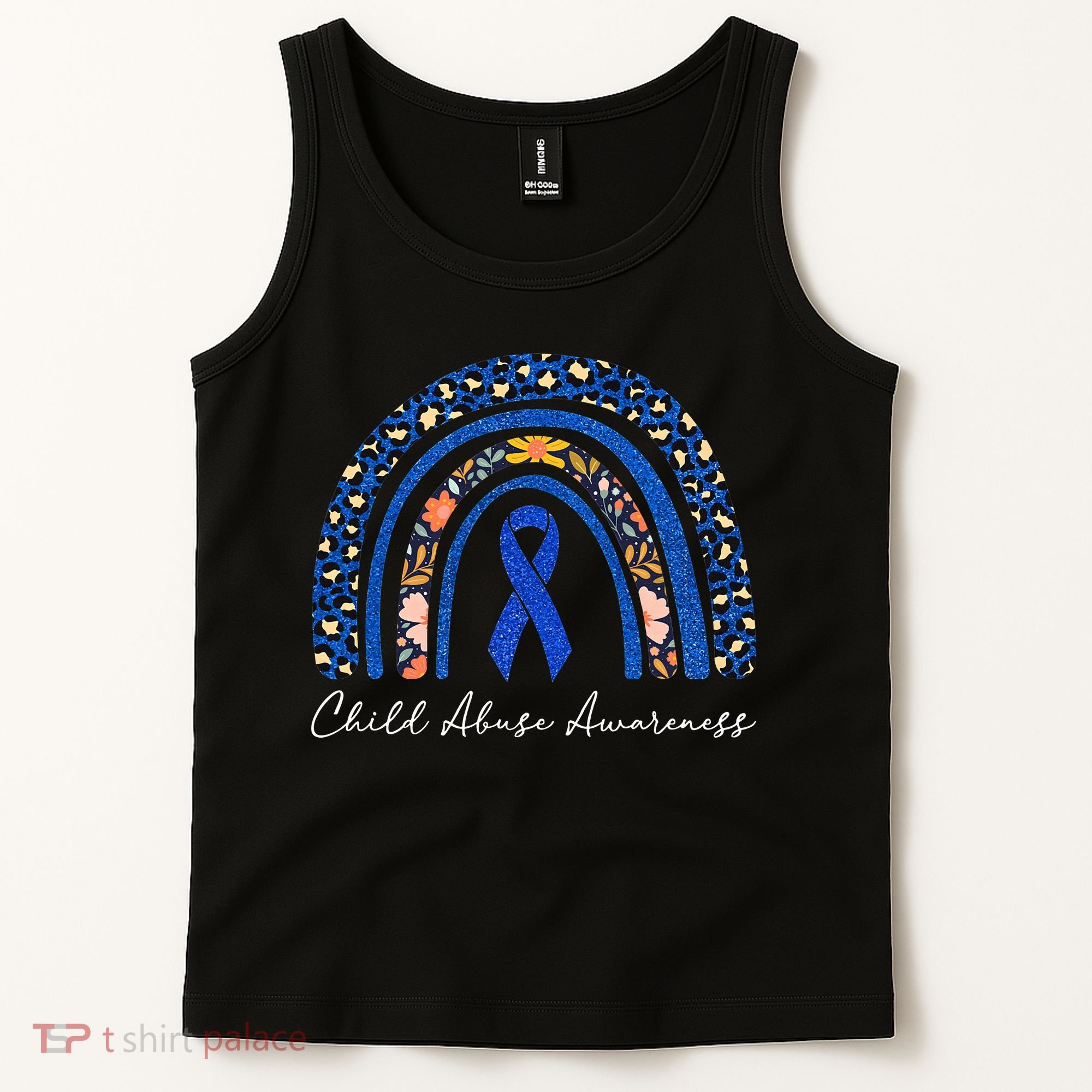 Stand Up For Children Child Abuse Prevention Month Tank Top
