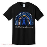 Stand Up For Children Child Abuse Prevention Month Kids T-Shirt thumb 0