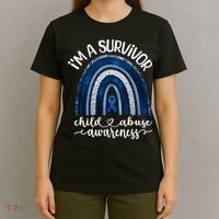 Stand Up For Children Child Abuse Awareness And Prevention T-Shirt thumb 4
