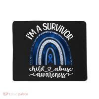 Stand Up For Children Child Abuse Awareness And Prevention Mousepad thumb 0