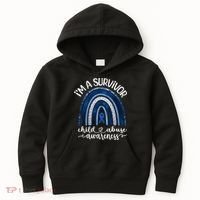 Stand Up For Children Child Abuse Awareness And Prevention Kids Hoodie thumb 0