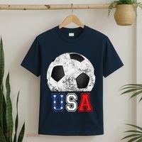 Soccer USA Football Soccer Ball T-Shirt thumb 2