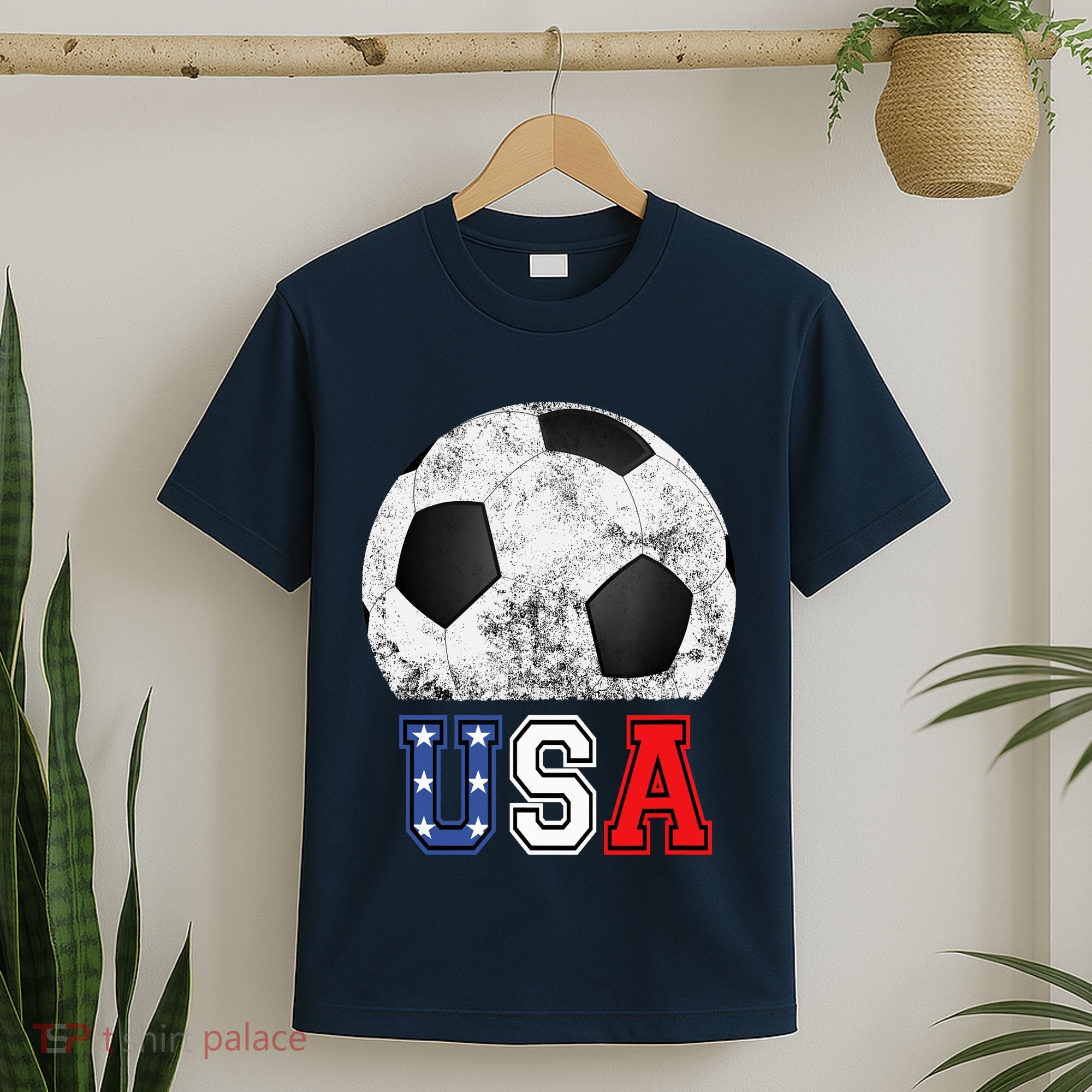 Soccer USA Football Soccer Ball T-Shirt