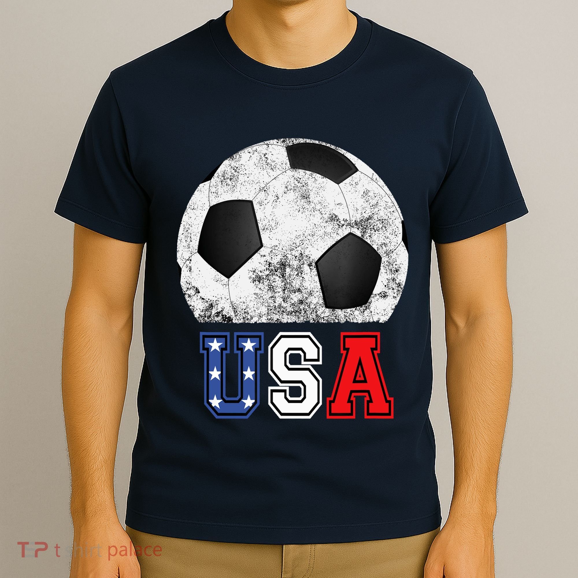 Soccer USA Football Soccer Ball T-Shirt