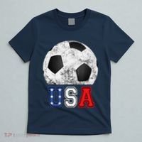 Soccer USA Football Soccer Ball T-Shirt thumb 5