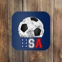 Soccer USA Football Soccer Ball Coaster thumb 0