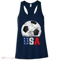Soccer USA Football Soccer Ball Women's Tank Top thumb 0