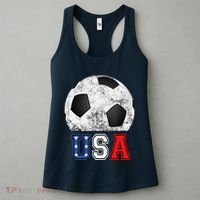 Soccer USA Football Soccer Ball Women's Tank Top thumb 3