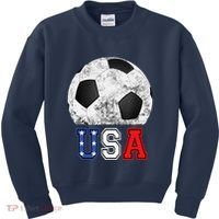 Soccer USA Football Soccer Ball Kids Sweatshirt thumb 0