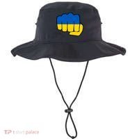 Support Ukraine Flag Fist Bucket Hat thumb 0