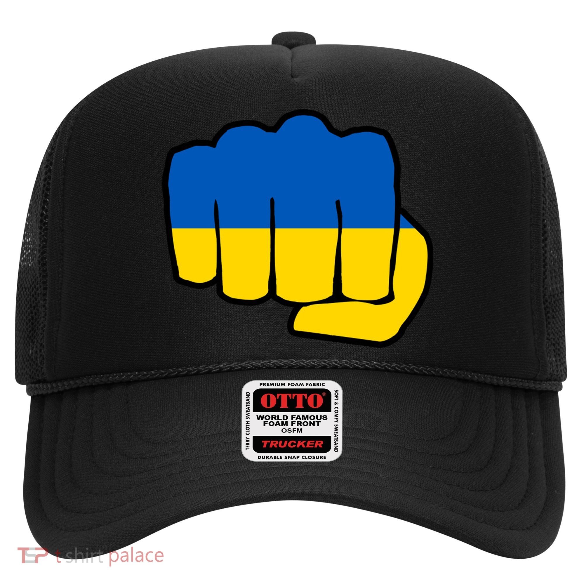 Support Ukraine Flag Fist Hat