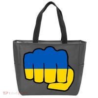 Support Ukraine Flag Fist Tote Bag thumb 0