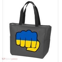 Support Ukraine Flag Fist Tote Bag thumb 3