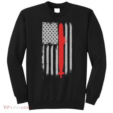 Submarine Usa Flag Gift For Submariner Sweatshirt
