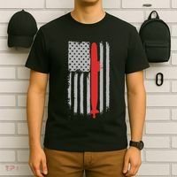 Submarine Usa Flag Gift For Submariner T-Shirt thumb 6