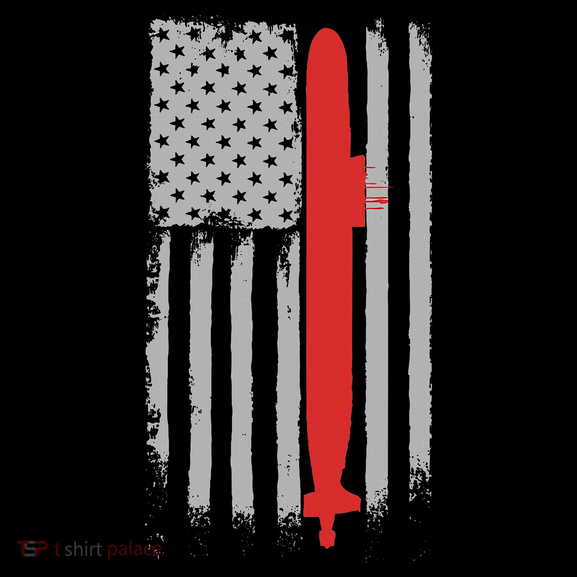 Submarine Usa Flag Gift For Submariner Mousepad