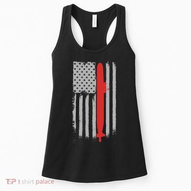 Submarine Usa Flag Gift For Submariner Women's Tank Top