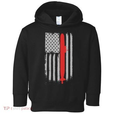 Submarine Usa Flag Gift For Submariner Toddler Hoodie
